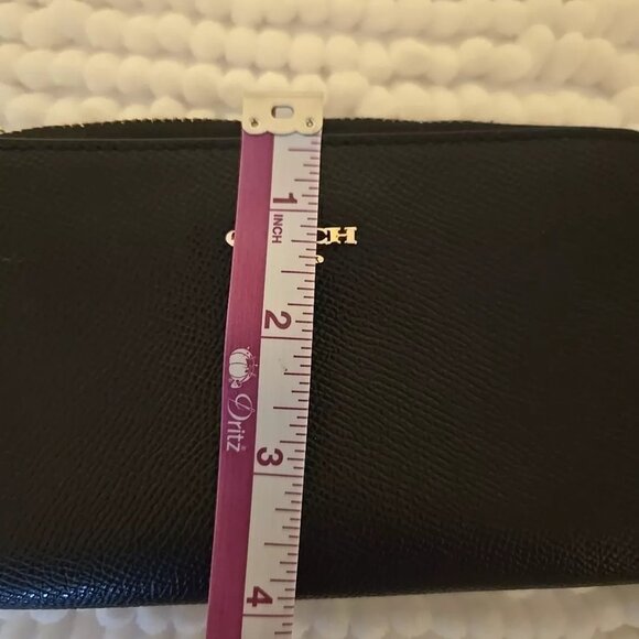 Coach Wristlet Wallet black F58053 - Picture 10 of 16